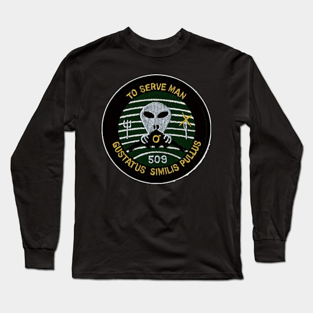 509th Bomb Wing Patch Long Sleeve T-Shirt by Spacestuffplus